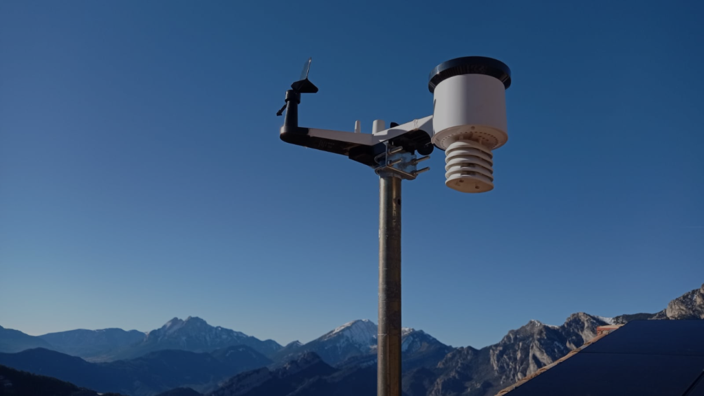 Imatge d'una estació meteorològica